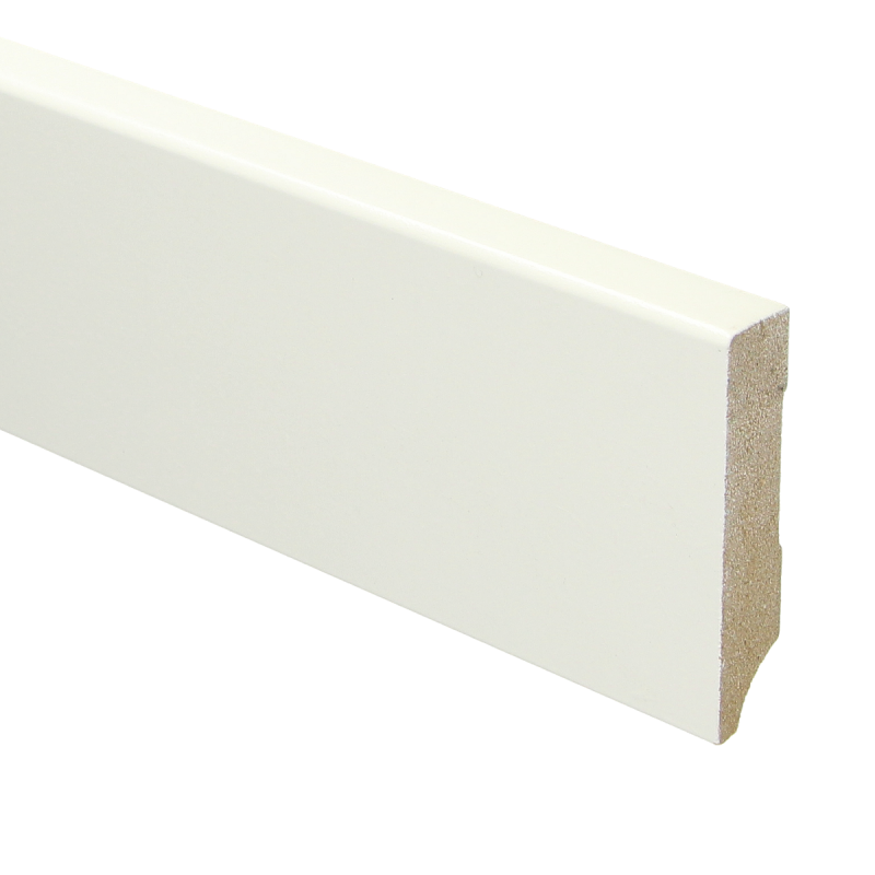 MDF moderne plint 70x15 RAL 9010