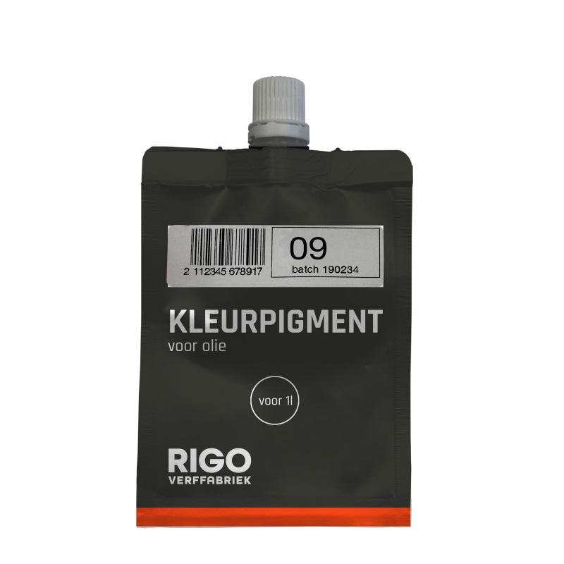 Kleurpigment Olie voor 1L Rigo kleur 09
